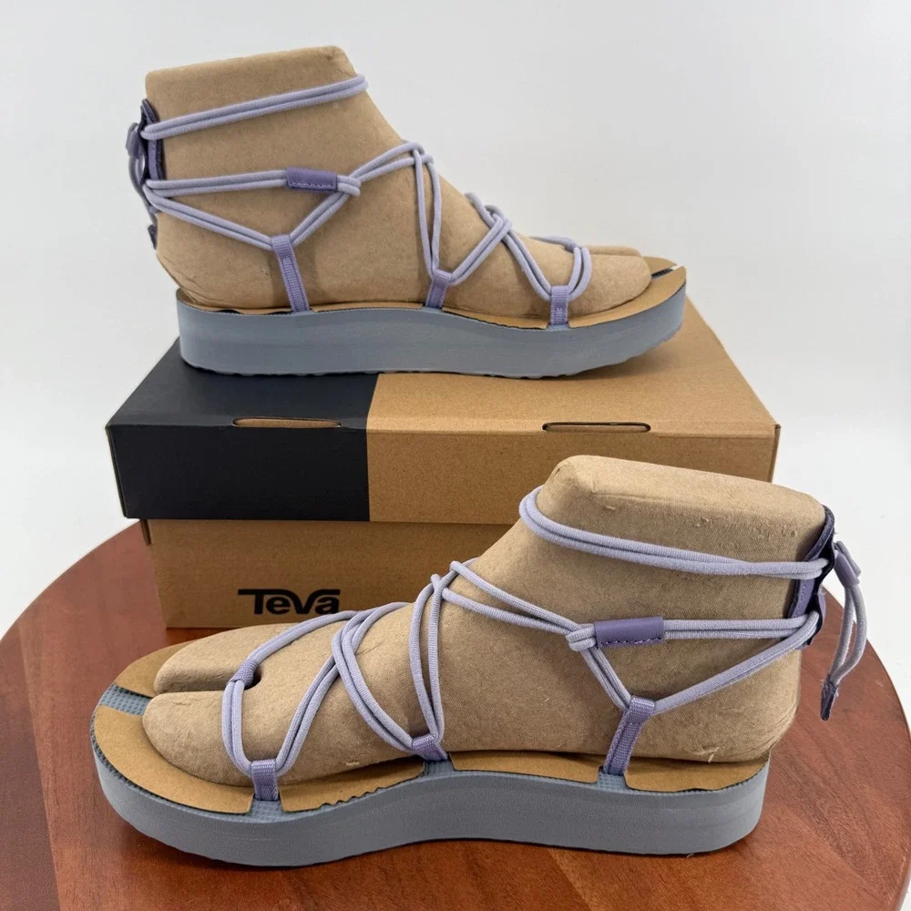 Teva Midform Infinity Sandals Strappy Bungee Platform Daybreak Color Women's 9